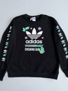 Adidas | Black Mint Chewing Gum Graphic Crewneck | (XL)