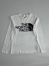 The North Face Big Logo Long Sleeve T-Shirt – White (M)