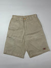 Dickies Khaki Work Shorts (W:27) (L:21.5)