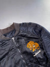 Maharishi Reversable Black Quilted Bomber Jacket Tiger Embroidery (L)