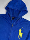 Polo Ralph Lauren | Royal Blue Big Pony Zip Hoodie (M)