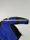 Vintage APS PowerSports Blue Black Mesh Motorcycle Jacket  Padded (XL)