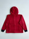 Vintage Asics Red Fleece Hooded Zip Jacket(S)