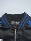 Blacksmith Satin Skull Bomber Jacket (Xl)