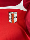 Puma AVF-WFV #17 Long Sleeve Football Training Top — Red/White (M)