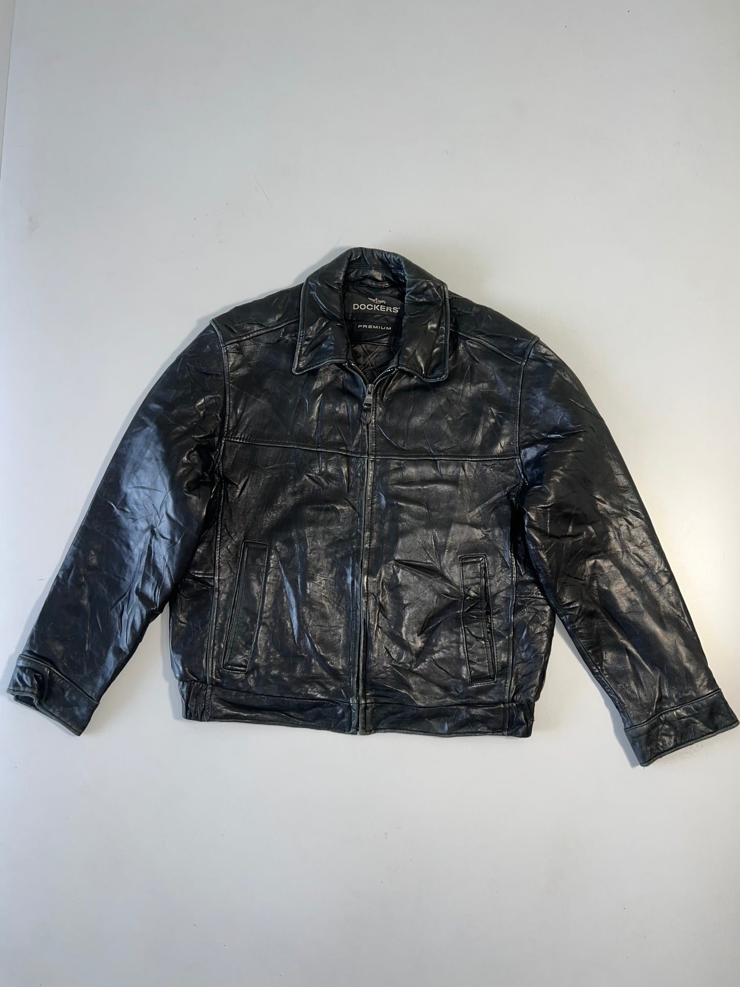 ZDockers Premium Original Leather Jacket (RARE) (M/L)