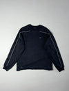 Vintage Nike Black Dri-Fit Piped Crewneck Sweatshirt (M)