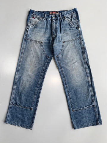 Lonsdale London Double Knee Carpenter Jeans (W:34,L-41)
