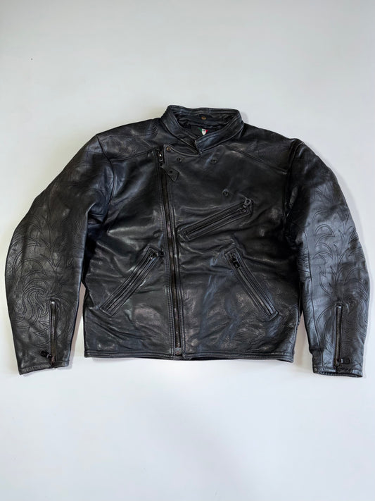 Vintage Dainese Original Premium Italian Leather Jacket (L/XL)