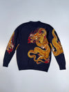 ZPlayboy Japan Dragon Knit – Heavy Graphic Sweater (RARE) (S/M)