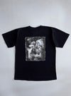 Vintage “Free Spirit” Native Wolf & Eagle Back Graphic Tee | Black (L)