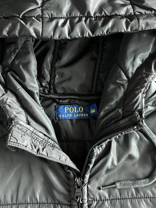 Polo Ralph Lauren Black Hooded (L/Xl)