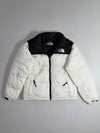 The North Face 700 White & Black Down Puffer Jacket  (M)
