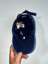 Vintage Polo Ralph Lauren Navy Dog Embroidered Cap (Adjustable)