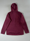 Nike Therma Sphere Maroon & Orange Hex Fleece Hoodie (M)