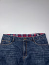 Richa Biker Panel Washed Blue Denim Jeans Knee Paded (W:36) (L:41)