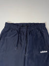 Adidas Navy Woven Mesh Lined Track Pants –  (W:30) (L:41)