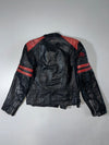 Echt Leder Red & Black Racer Jacket (M/L)