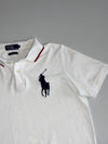 Polo Ralph Lauren Big Pony Custom Fit Polo – White (L)