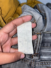 Y2K Levi’s Grey Wash Flap Pocket Jeans (W:34) (L:38)