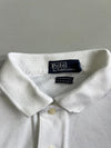 Polo by Ralph Lauren | White Pique Custom Slim Fit Polo (XL)