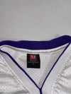 LA Lakers #24 Basketball Jersey  White Gold Mesh (M)