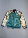 ZTEN - NEN Japanese Reversible Sukajan Jacket  Koi Fish & Mt. Fuji Fully  Embroidery