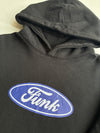 Sounds Good "Funk" Oval Logo Graphic Hoodie – Black (XL)
