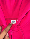 Gap Zip Hoodie Hot Pink Arch Logo Women’s (S/M)