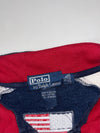 Polo Ralph Lauren “United States Racing Team” 2011 RL Racing Track Jacket – Navy/Red/White Colorblock, (M)