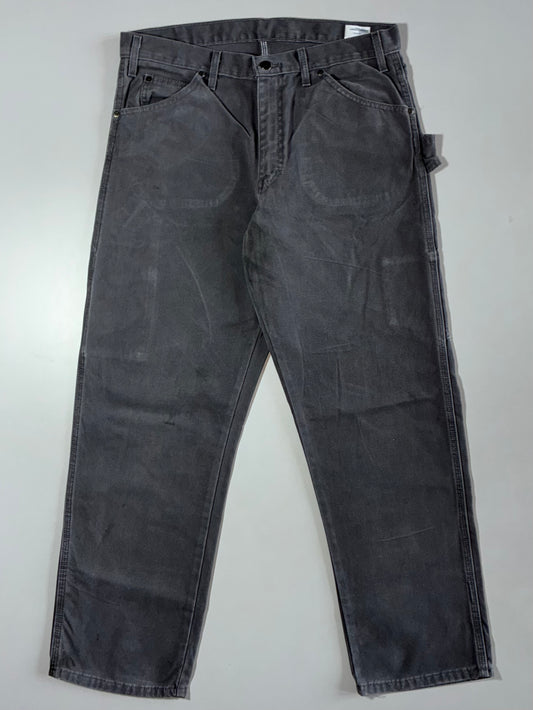 Dickies Carpenter Style Grey Cotton Pants (W:34|L:41)