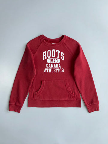 ROOTS CANADA | Athletics Logo Crewneck (Xs)