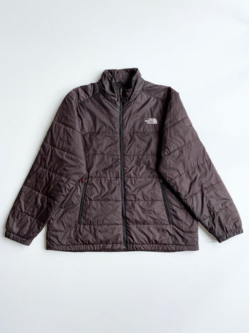 The North Face Dark Brown Quilted Insulated Jacket (2XL)