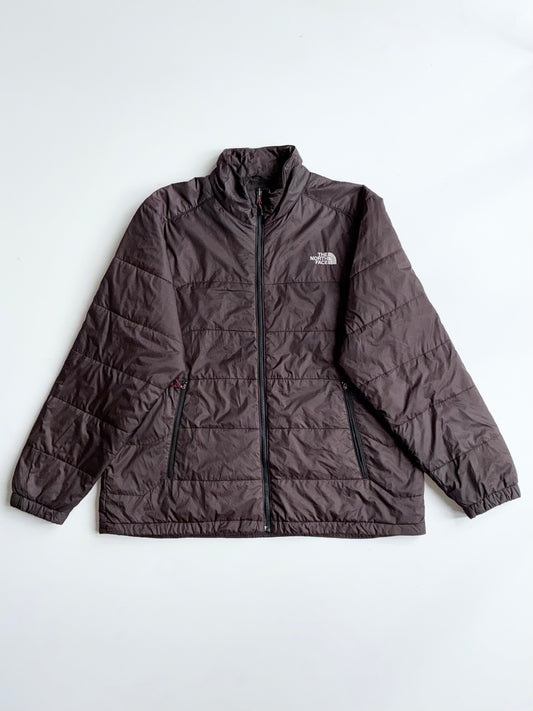 The North Face Dark Brown Quilted Insulated Jacket (2XL)