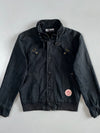 Big Train Osaka Black Moto Harrington Jacket (L)