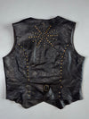 Goose Craft Studded Leather Vest (S)