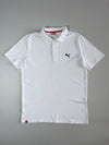 Puma Classic Logo Polo T-Shirt White (L)