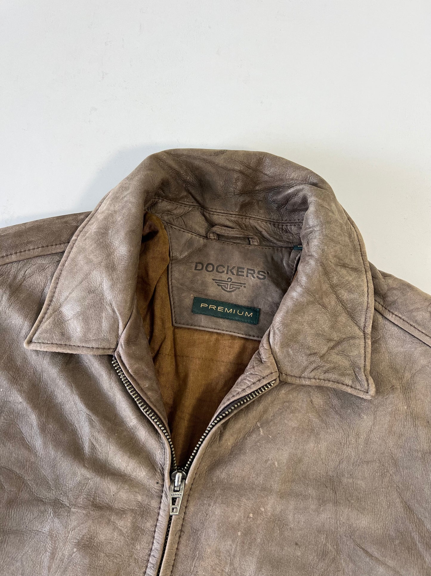 ZDockers Minimal Original Leather Jacket (RARE) (XL/2XL)