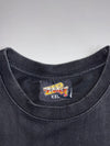 Vintage Pirate Skull Graphic T-Shirt – Zap Pow Black Tee (XXL)