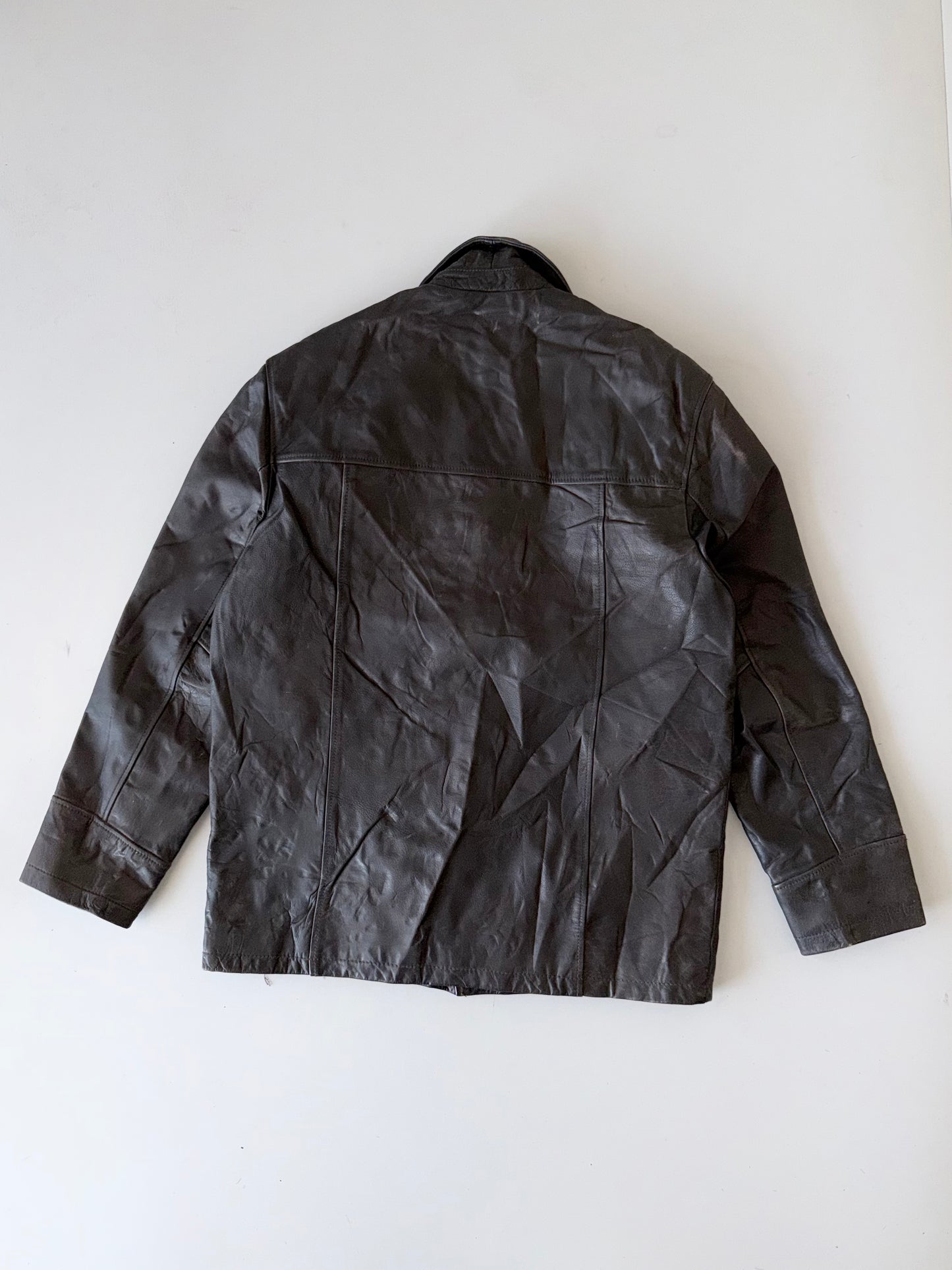 !                    Super Premium Original Leather Coat (M)