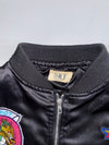 S&Y Boutique Vintage MA-1 Flight Bomber Jacket – Black Military Patches – “J. Sekimizu”(S)