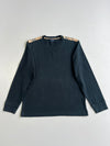 Burberry London Nova Check Shoulder Panel Long Sleeve T-Shirt (M)