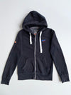 Superdry Orange Label Zip-Up Hoodie – Black (M)
