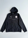Puma Black Hooded Windbreaker Jacket FS4 Academy – (2XL)