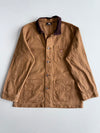 Dickies | Brown Duck Canvas Corduroy Collar Chore Jacket (L/Xl)