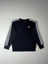 Adidas Essentials 3-Stripe Crewneck Sweatshirt – (L/XL)