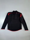 Adidas  ClimaCool Zip Track Top Black/Red  (L)