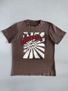 Billabong Rising Sun Graphic T-Shirt – Faded Brown (M)