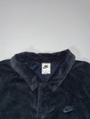 Nike Black Corduroy Snap-Button Jacket (2XL)