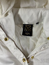Vintage Edwin Something White Fur Hood Puffer Jacket Women’s (S)